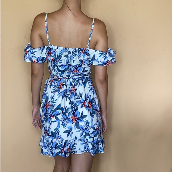 NWT Revolve x Majorelle Floral Print Mini Wrap Dress - Picture 5 of 15